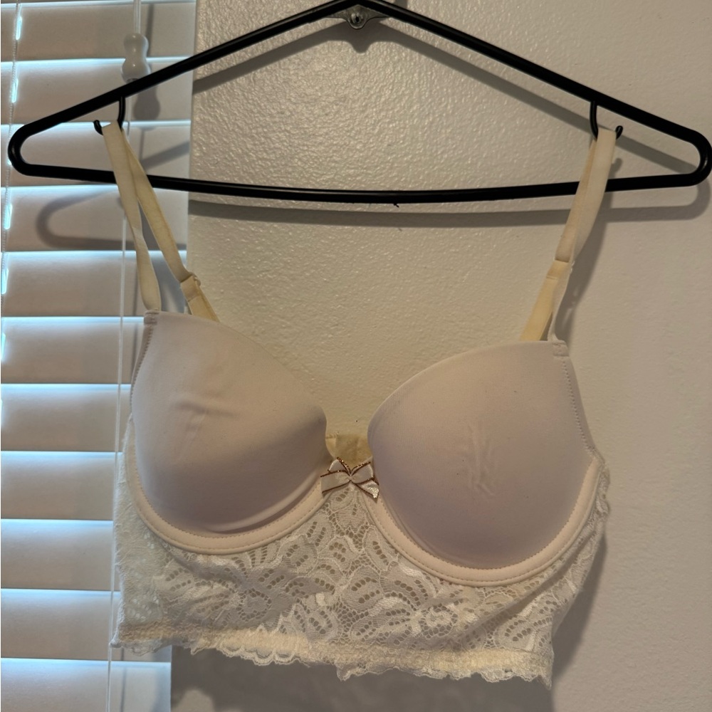Xhilaration Cream Lace Bralette